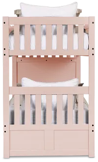 Charleston Pink Step Bunk Bed