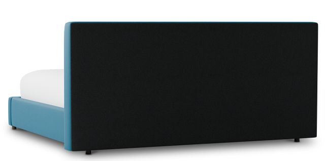 Grayton Joya Teal 44" Upholstered Platform Bed