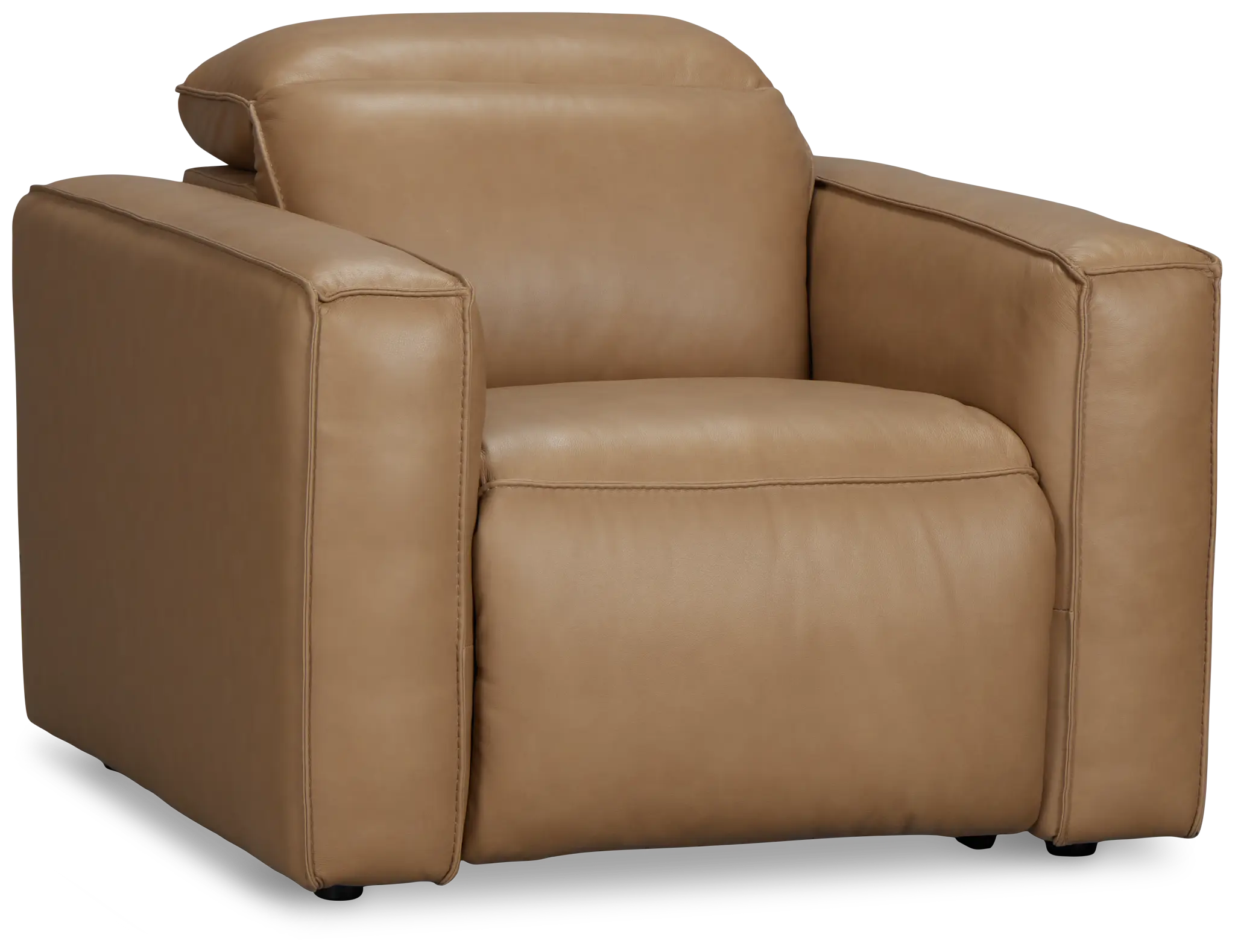 Ryland Brown Lthr/vinyl Power Recliner With Power Headrest Ryland Brown Lthr/vinyl Power Recliner With Power Headrest