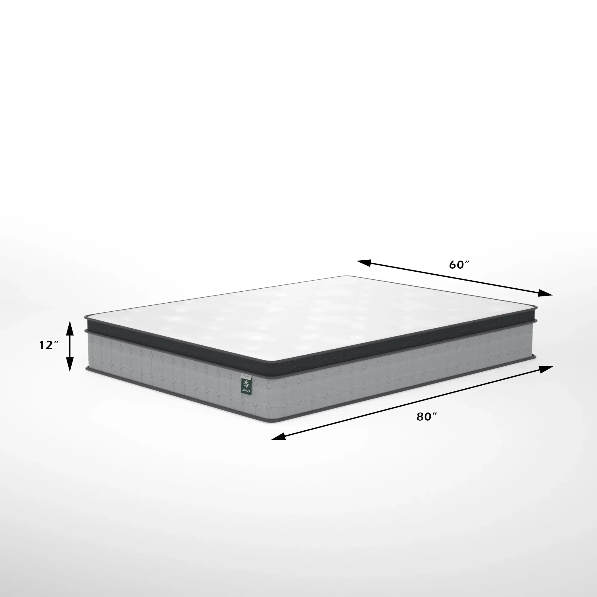 Rest & Renew By Zinus Pocket Innerspring 14" Pillow Top Mattress Rest & Renew By Zinus Pocket Innerspring 14" Pillow Top Mattress