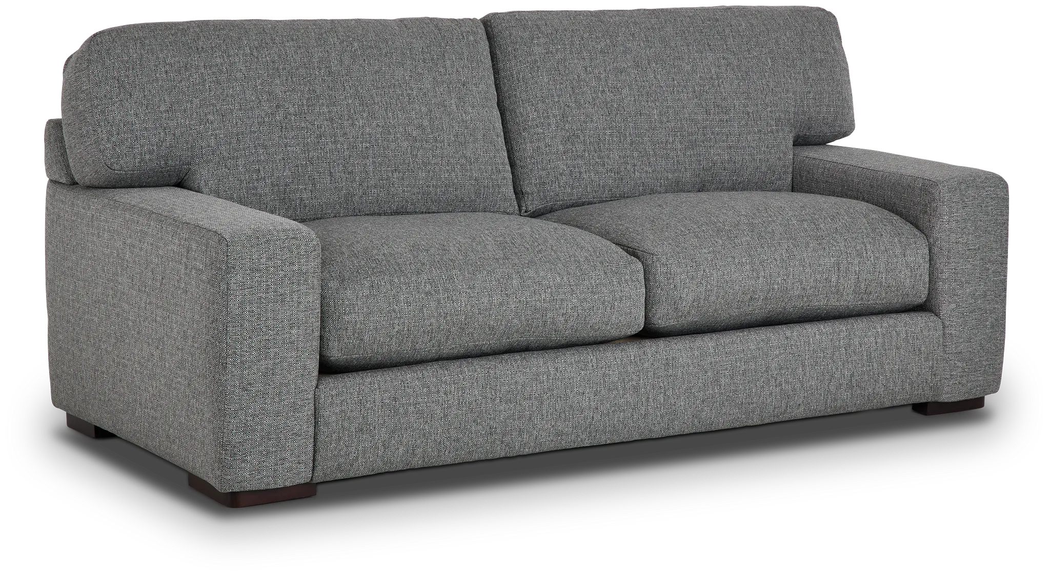 Veronica 90" Dark Gray Down Sofa