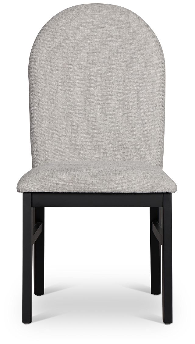 Palisades Black Upholstered Side Chair