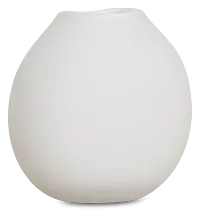 Sela White Small Vase