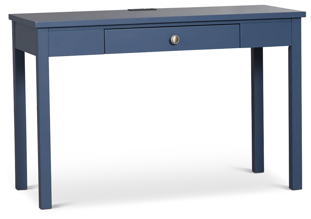 Charleston Dark Blue 1-drawer Desk
