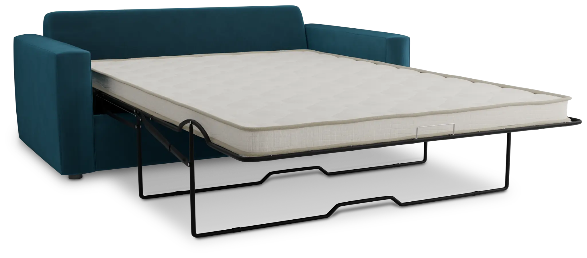 Siesta Joya Teal Fabric Innerspring Sleeper Siesta Joya Teal Fabric Innerspring Sleeper