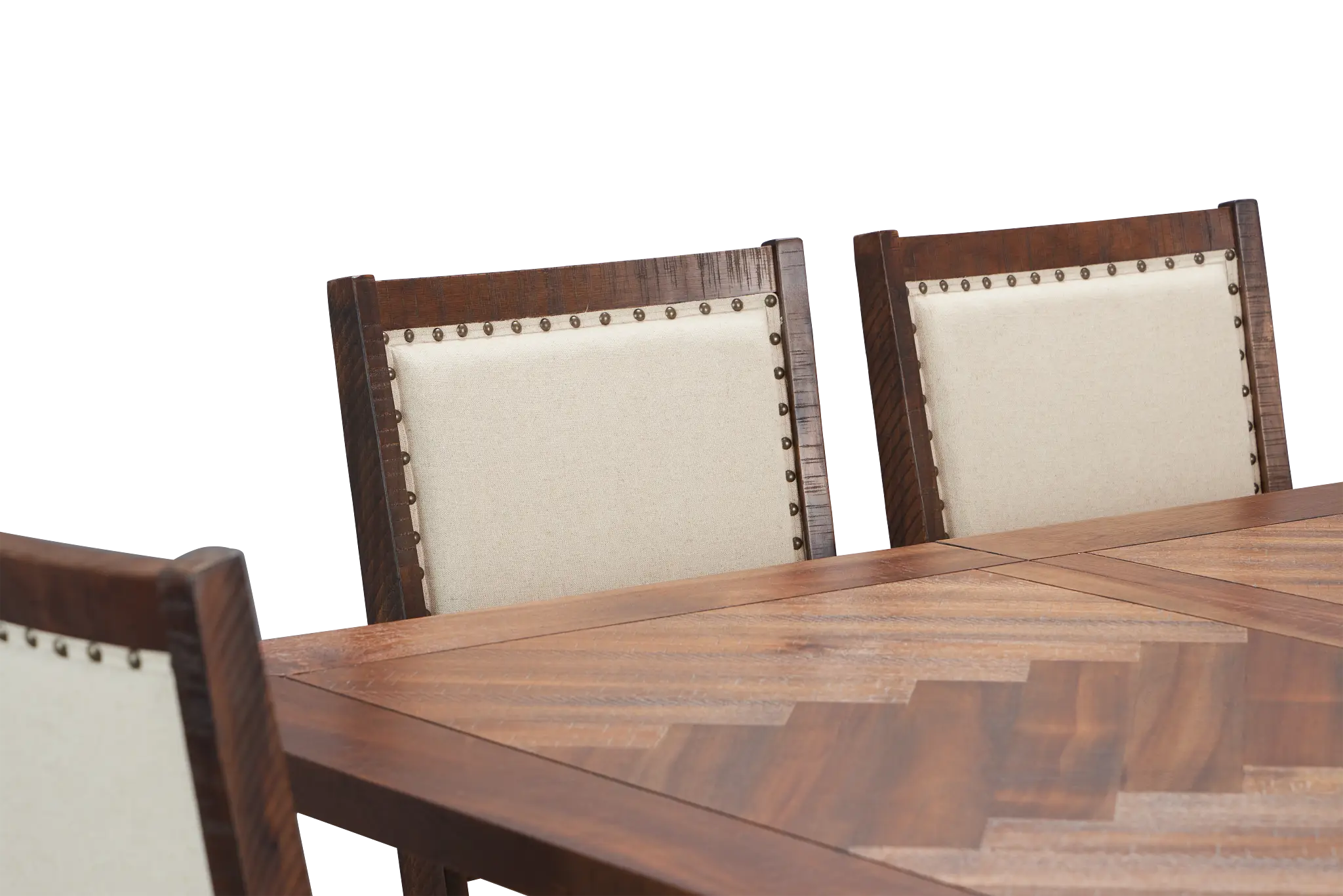 Joplin Dark Tone Extension Rectangular Table With 4 Side Chairs & Bench Joplin Dark Tone Extension Rectangular Table With 4 Side Chairs & Bench