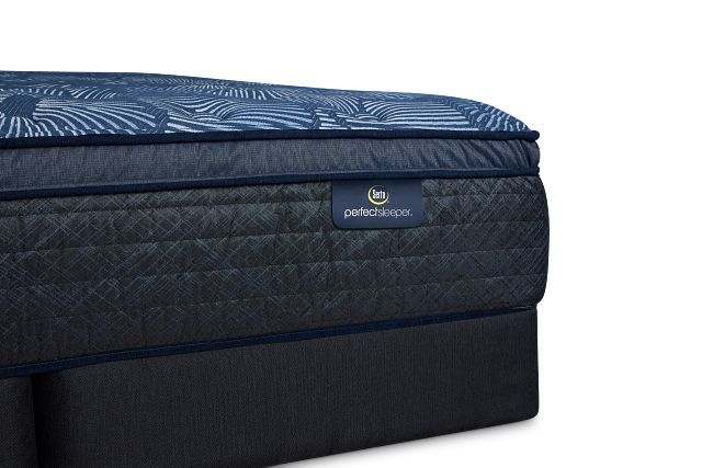 Serta Perfect Sleeper Cobalt Calm Plush Mattress Set