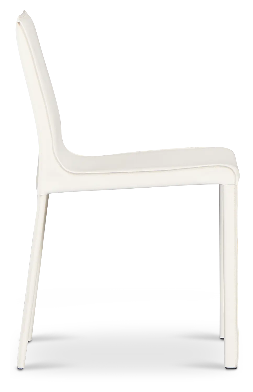 Lagos White Upholstered Side Chair Lagos White Upholstered Side Chair
