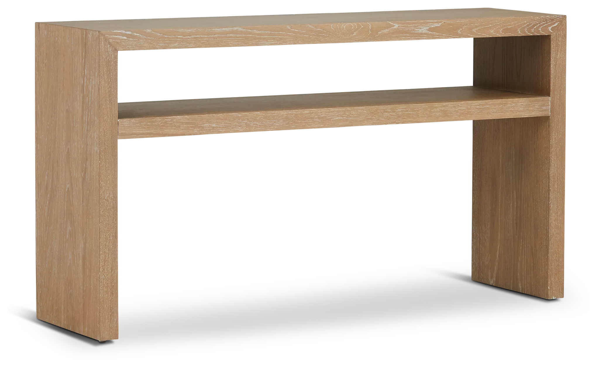 Nantucket Light Tone Open Console Table