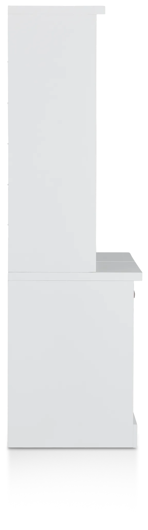 Newport White Door Bookcase