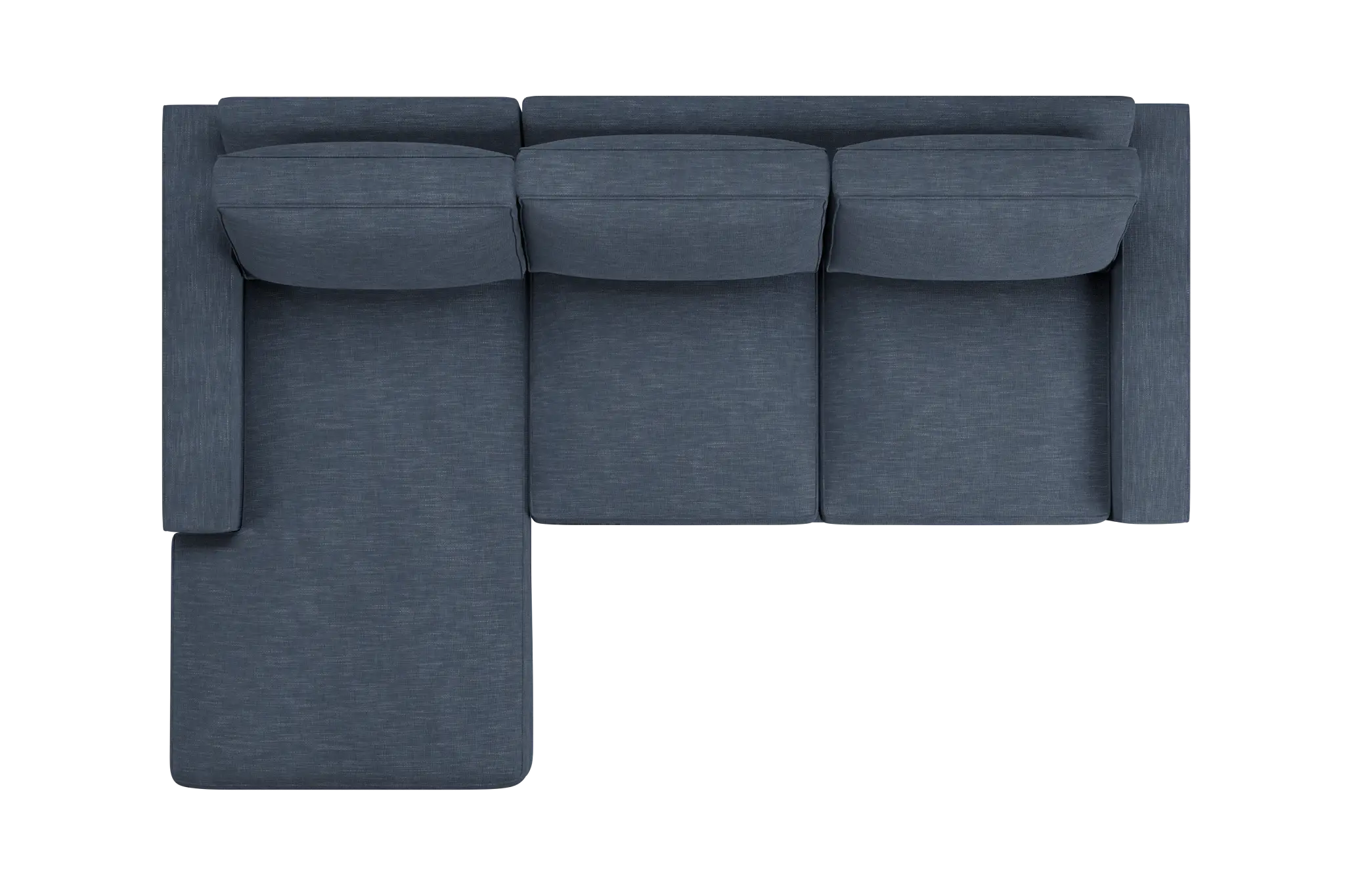 Edgewater Elevation Dark Blue Left Chaise Sectional Edgewater Elevation Dark Blue Left Chaise Sectional