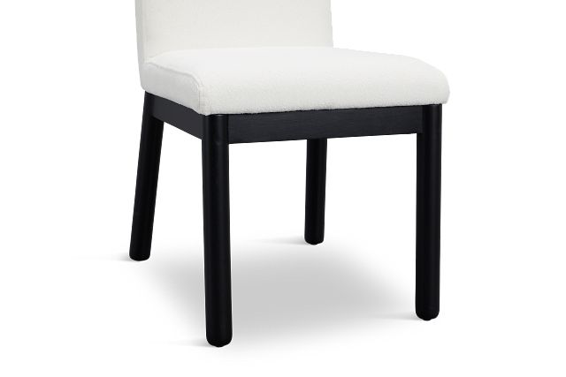 Brisbane Black Upholstered Side Chair