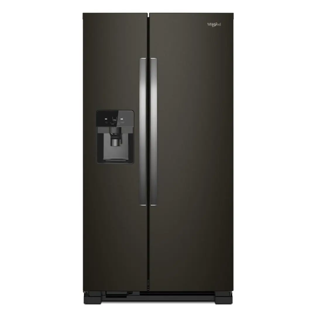 Whirlpool 321 Series Black Stnl Steel Side By Side Refrigerator Whirlpool 321 Series Black Stnl Steel Side By Side Refrigerator