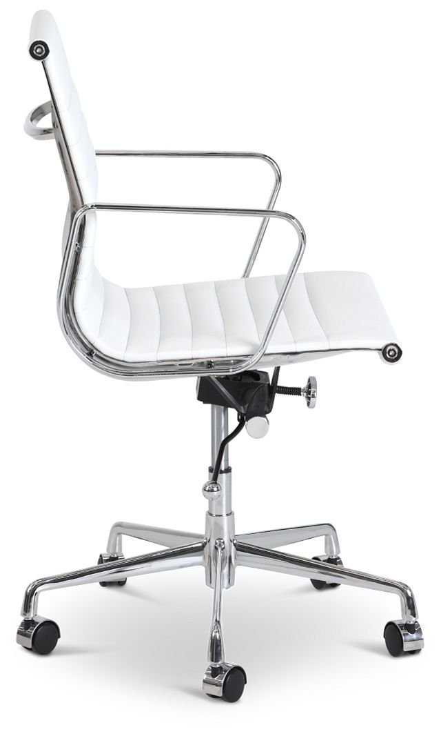 Mateo White Desk Chair