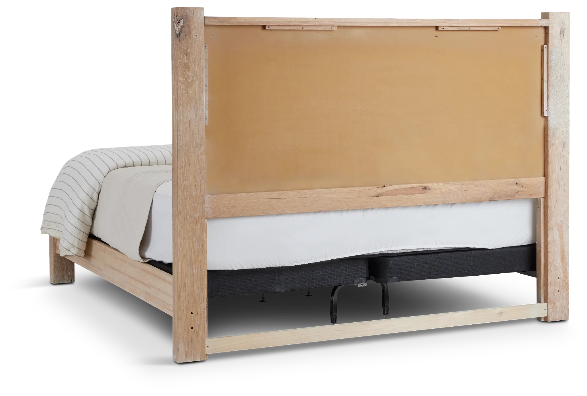 Salt Lake Light Tone Platform Bed