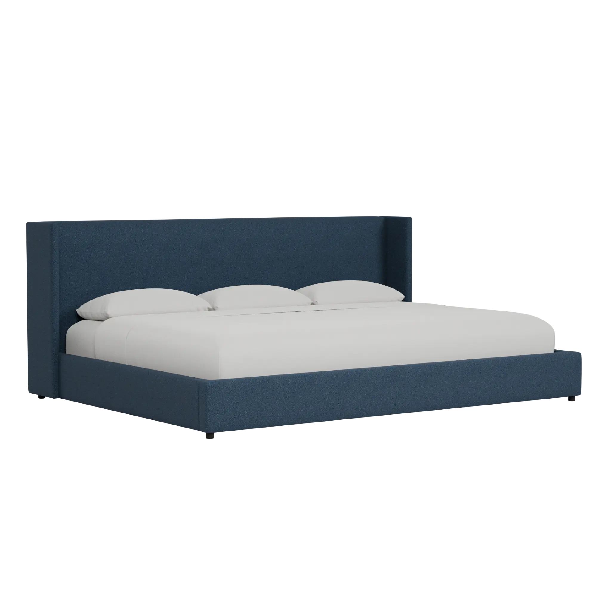 Captiva Elite Navy 48" Upholstered Shelter Bed Captiva Elite Navy 48" Upholstered Shelter Bed