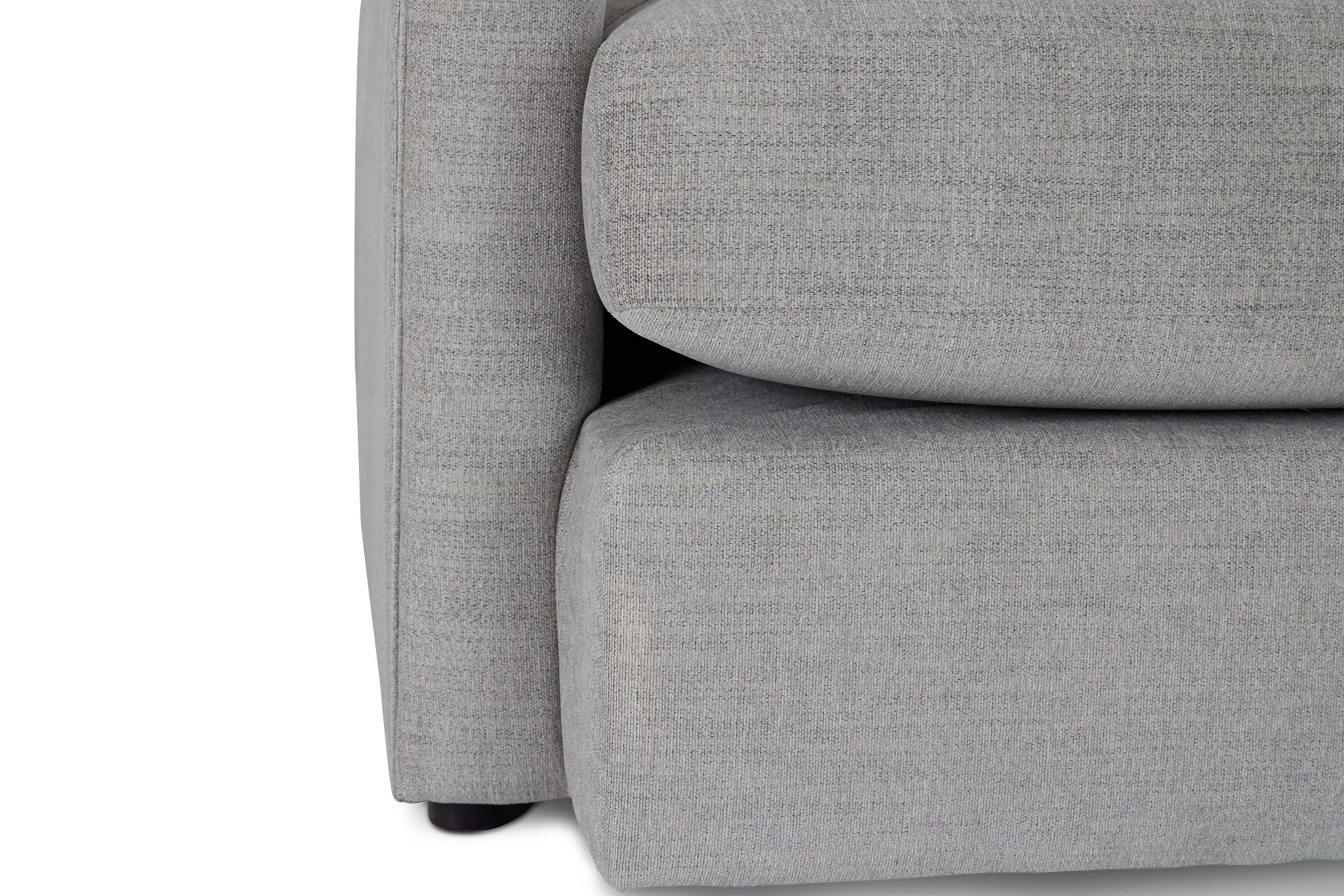 Noah Gray Fabric Right Chaise Sectional