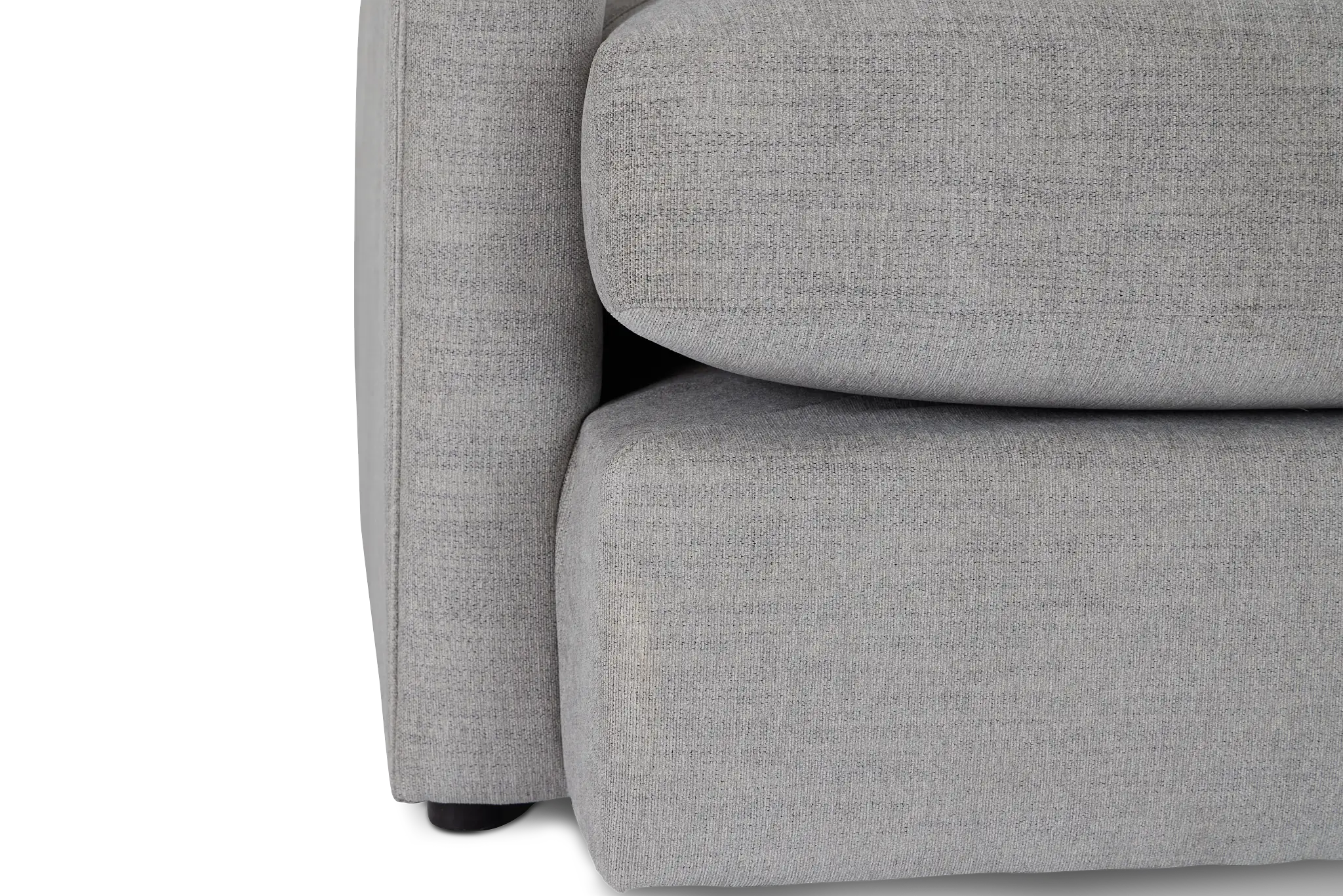 Noah Gray Fabric Right Chaise Sectional Noah Gray Fabric Right Chaise Sectional