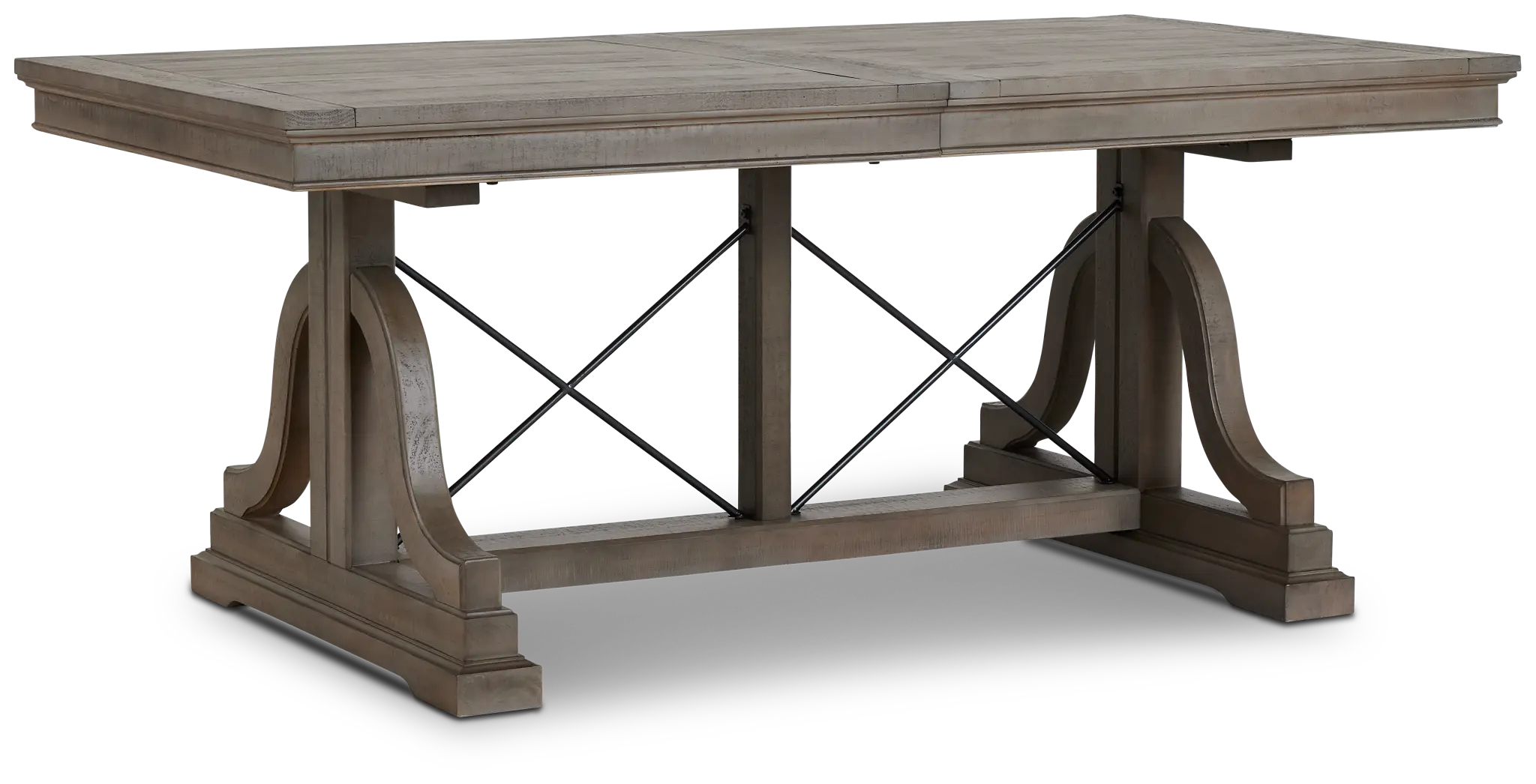 Heron Cove Light Tone Trestle Table Heron Cove Light Tone Trestle Table