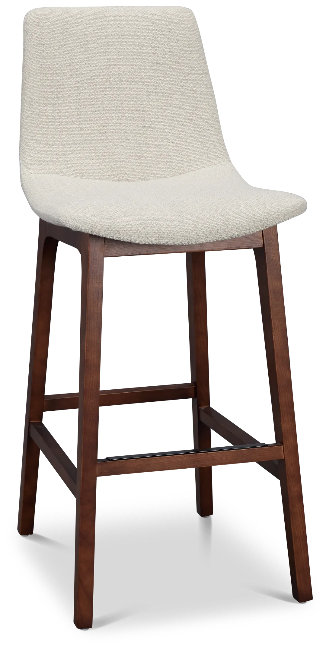 Hamilton Light Beige Fabric 30" Upholstered Barstool