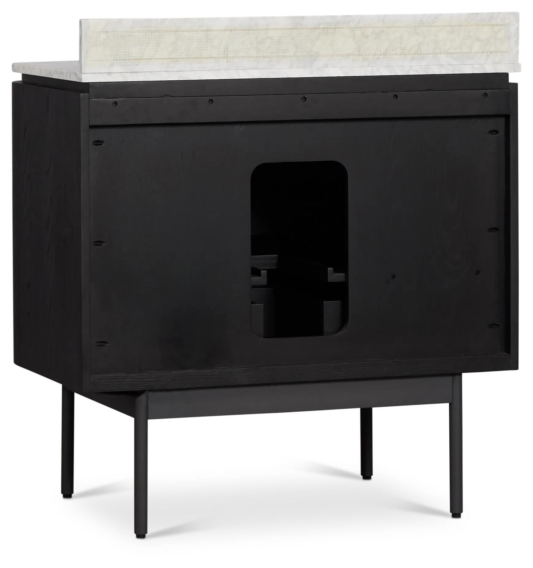Nomad Black 36" Single Bathroom Vanity
