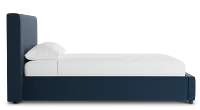 Grayton Elite Navy 44" Upholstered Platform Bed