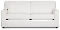 Rhodes White Fabric Sofa