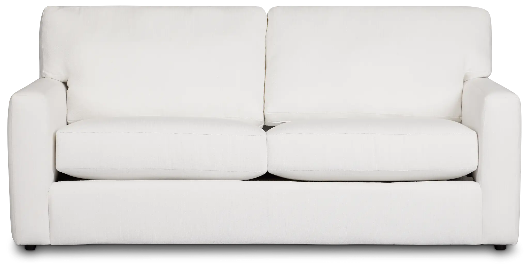 Rhodes White Fabric Sofa Rhodes White Fabric Sofa
