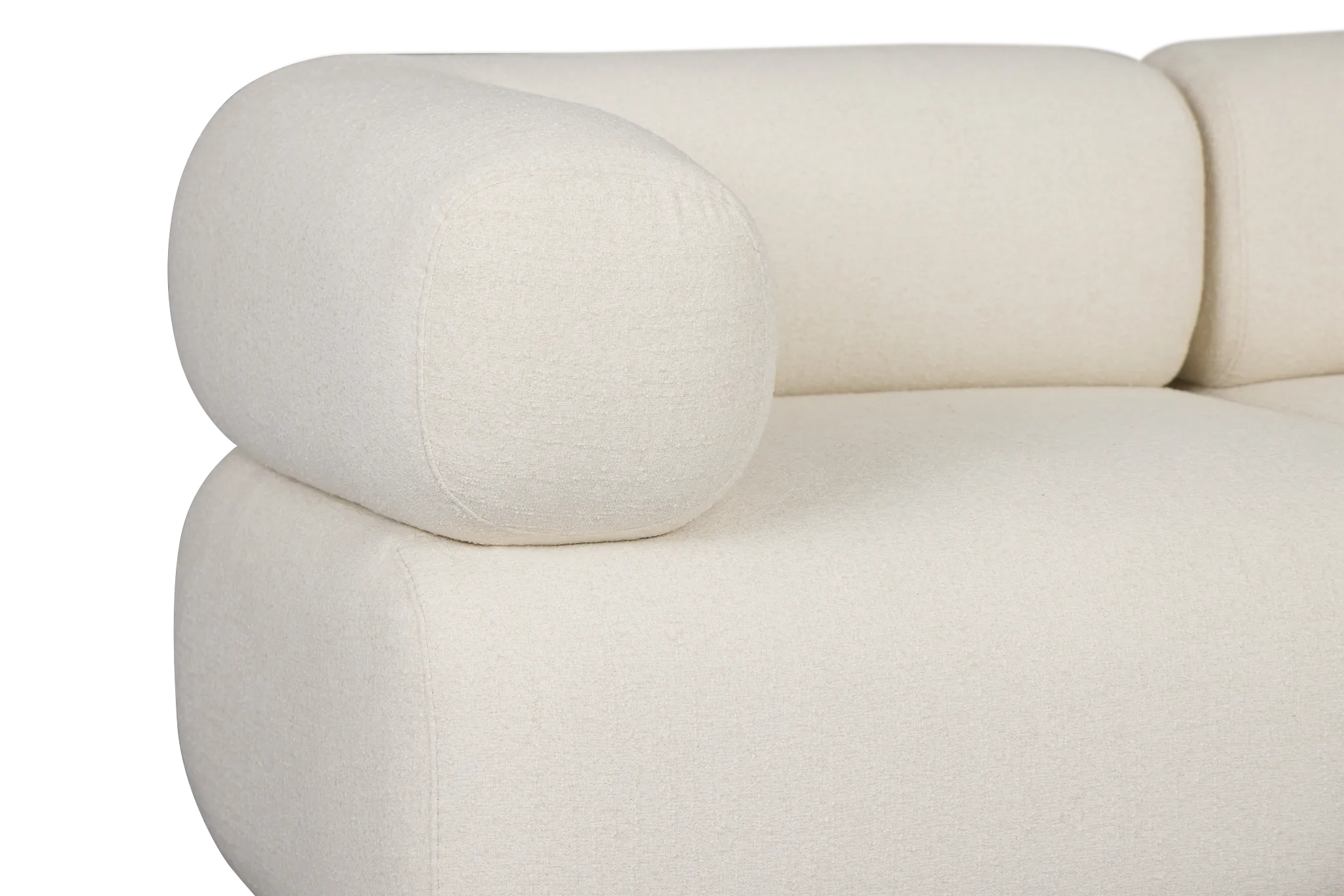 Celeste Light Beige Fabric 6-piece Modular Sectional