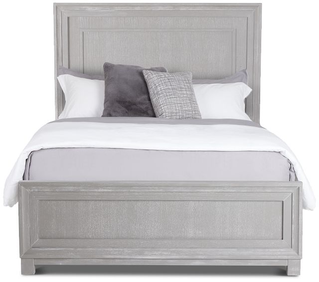 Mckinney Gray Panel Bed