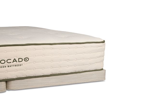 Avocado Green Firm Low-profile Mattress Set