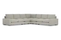 Edgewater Elite Gray Large Two-arm Sectional