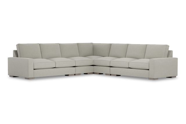 Edgewater Elite Gray Large Two-arm Sectional