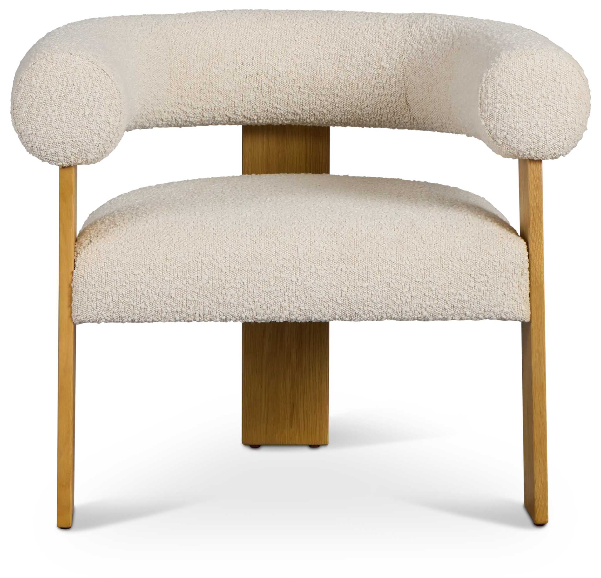 Elara White Fabric Accent Chair Elara White Fabric Accent Chair