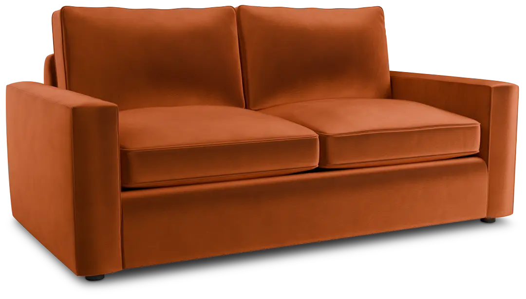 Siesta Joya Orange Fabric Sofa Siesta Joya Orange Fabric Sofa
