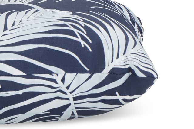 Cabrillo Navy 18" Indoor/outdoor Accent Pillow