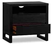 Williamsburg Black Nightstand