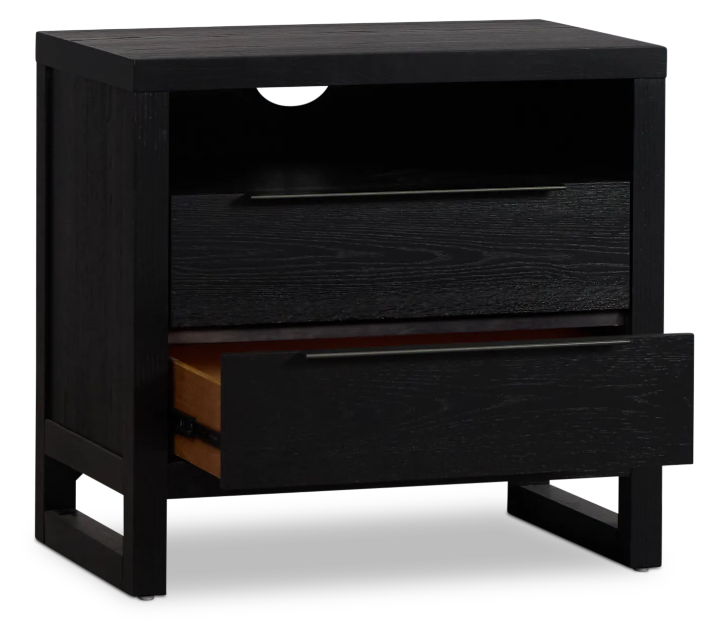 Williamsburg Black Nightstand