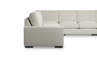 Edgewater Lucy Light Beige Large Right Chaise Sectional