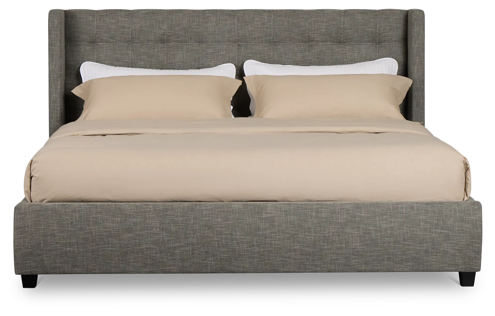 Chatham Gray Low Platform Storage Bed Chatham Gray Low Platform Storage Bed