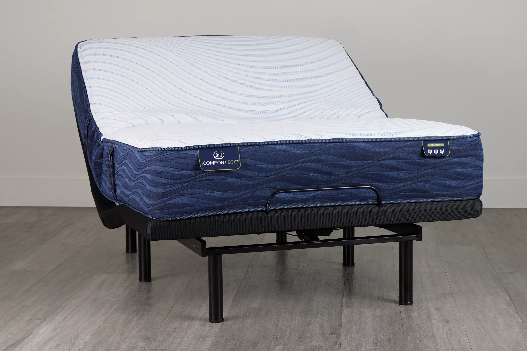 Serta Icomfort Eco S30ltx Medium Plus Adjustable Mattress Set
