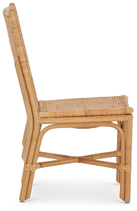 Oahu Light Tone Woven Side Chair