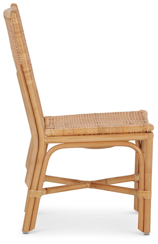 Oahu Light Tone Woven Side Chair