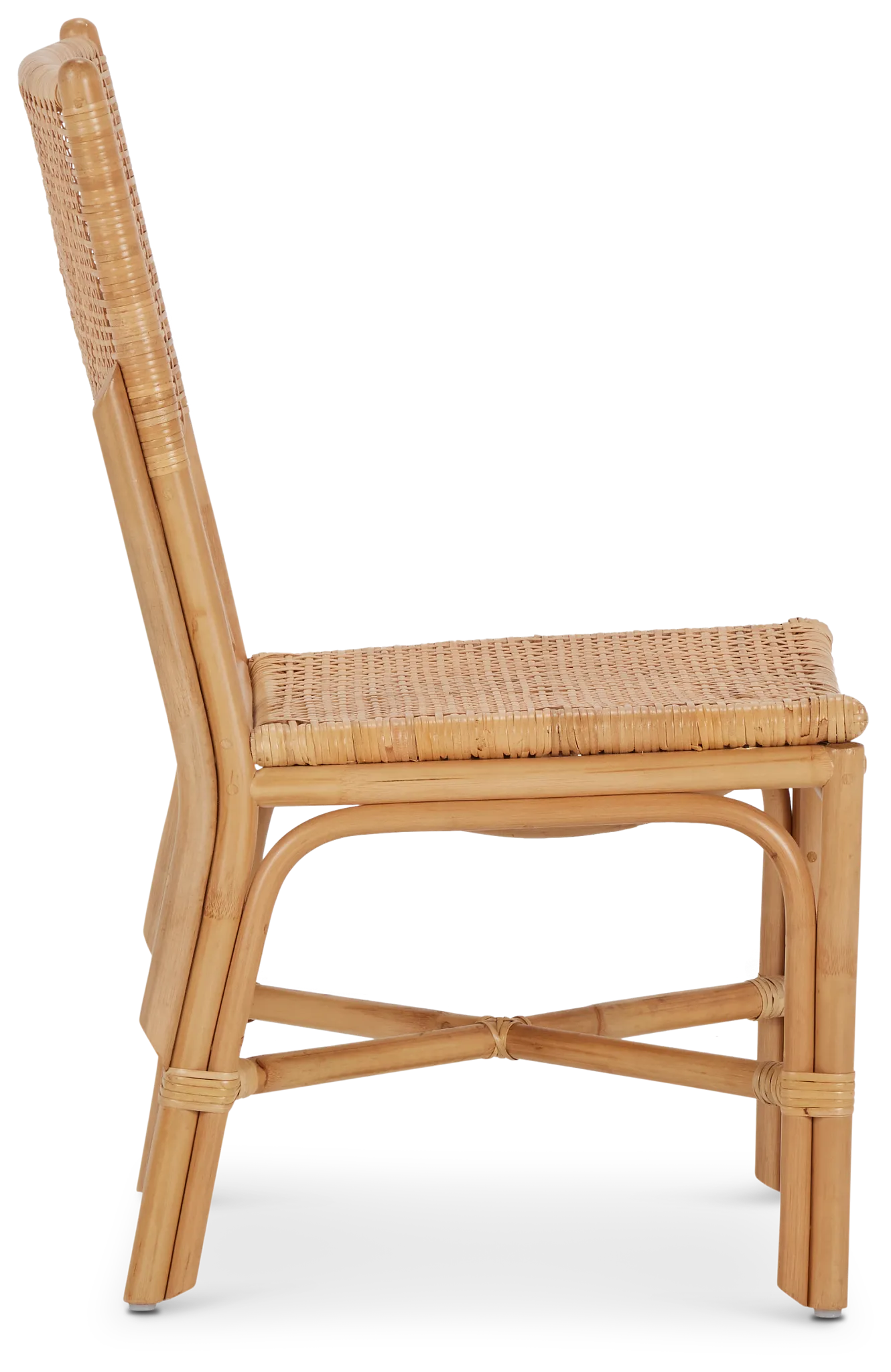 Oahu Light Tone Woven Side Chair