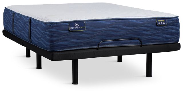 Serta Icomfort Eco S30ltx Medium Plus Adjustable Mattress Set