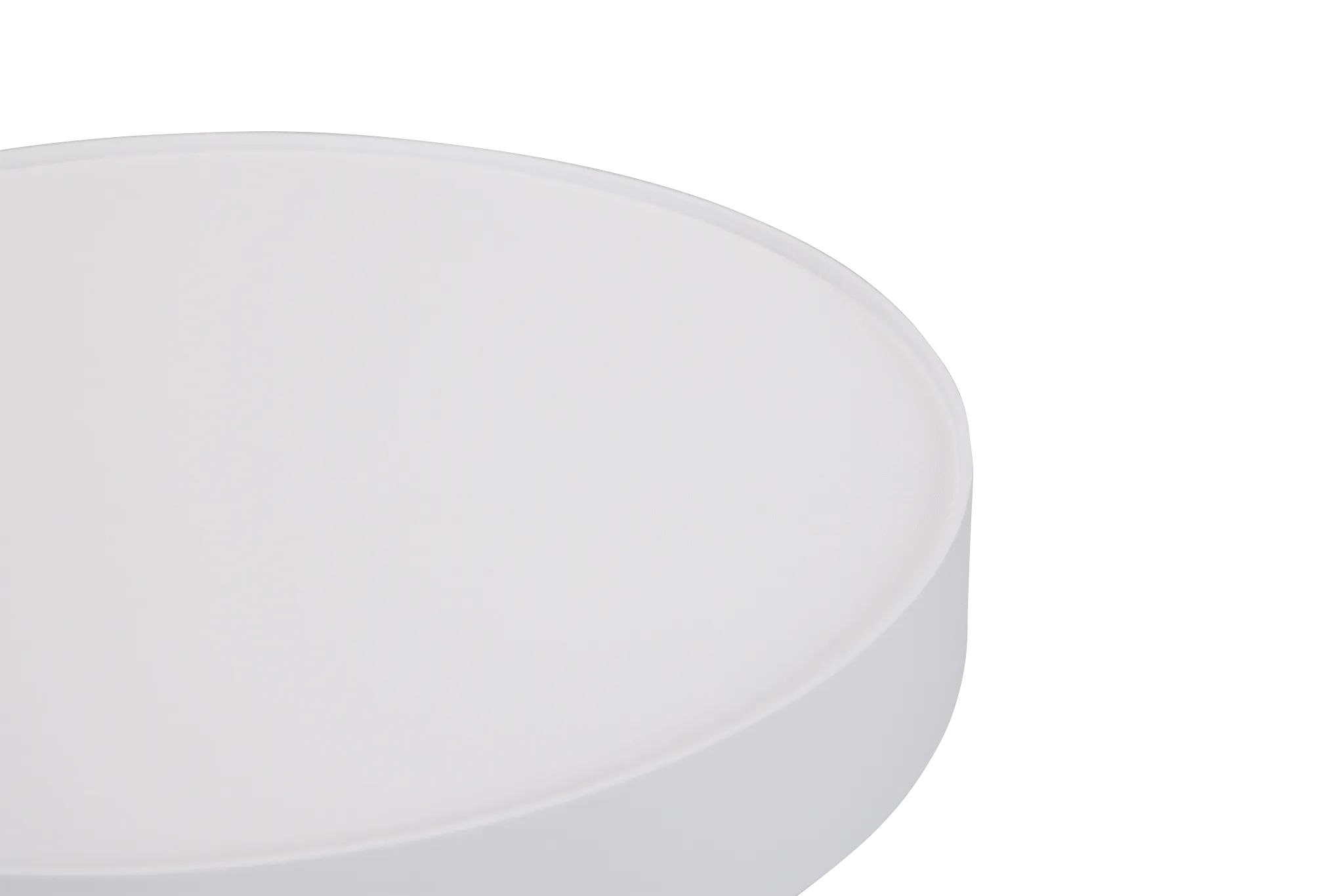 Tortuga White Small End Table