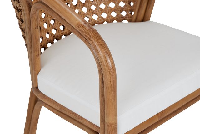Maui Light Tone Woven Arm Chair