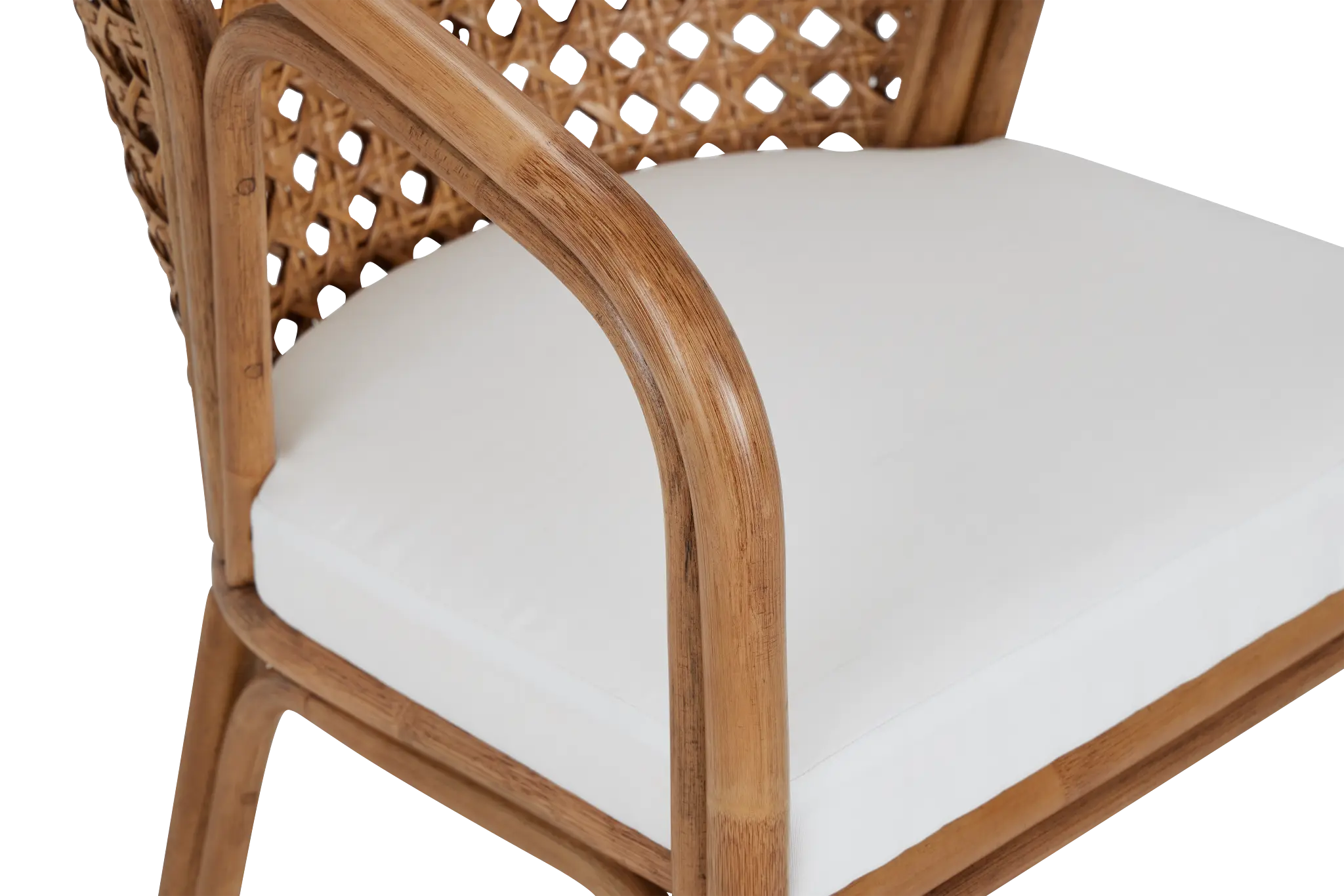 Maui Light Tone Woven Upholstered Arm Chair Maui Light Tone Woven Upholstered Arm Chair