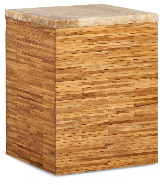 Haven Mid Tone Square End Table