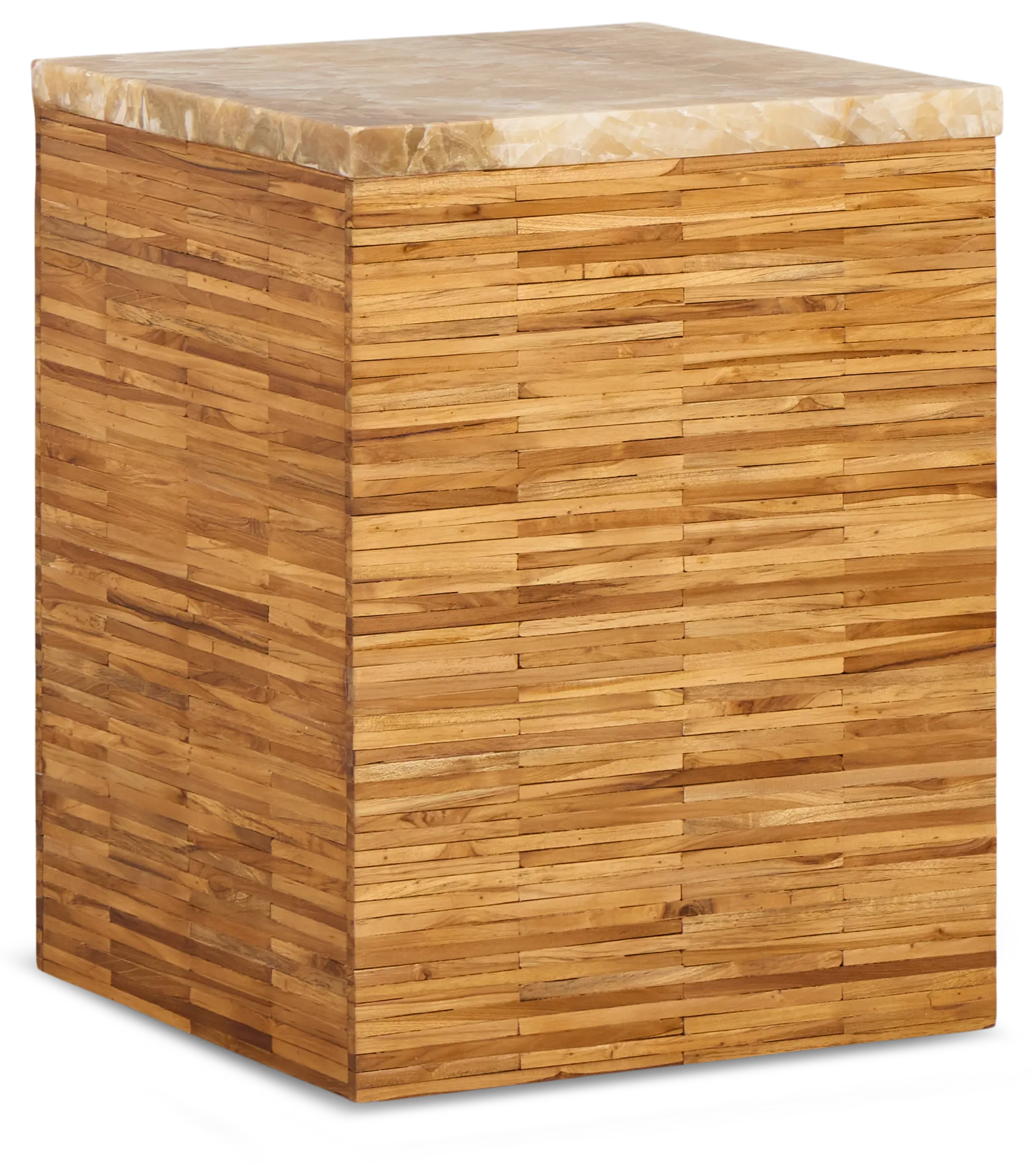 Haven Mid Tone Square End Table